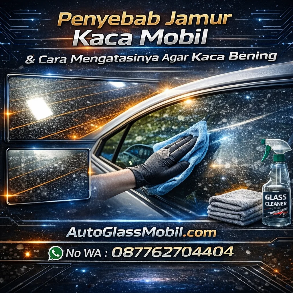 Penyebab Jamur Kaca Mobil & Cara Mengatasinya Agar Kaca Tetap Bening new
