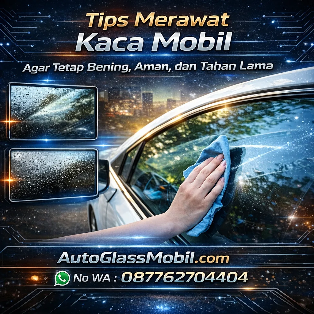 Tips Merawat Kaca Mobil Agar Tetap Bening, Aman, dan Tahan Lama new