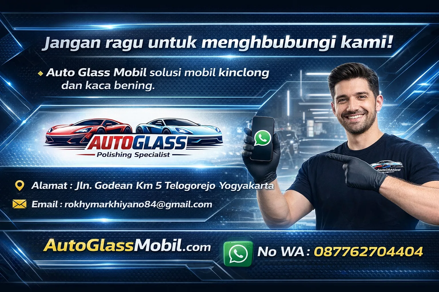 Kontak Auto Glass Mobil