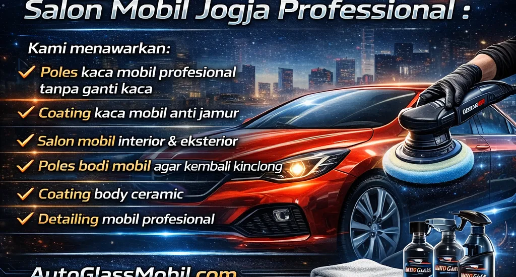 Harga Jasa Coating Kaca Mobil