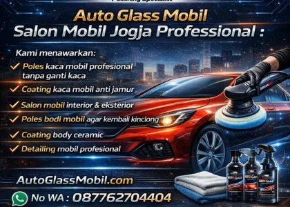 Harga Jasa Coating Kaca Mobil
