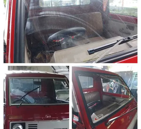 Poles Baret Kaca Mobil